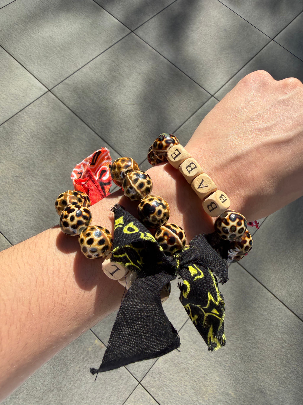 Bracelet léopard